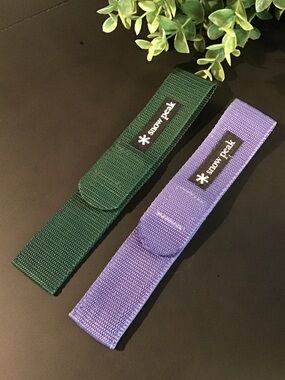 ♥️5/25$ Snow Peak cutlery holders in Green and Lavender